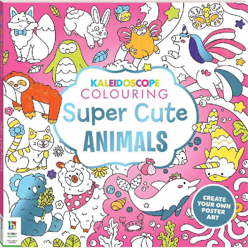 Super Cute Animals | الأطفال | كتب تلوين للاطفال (5 - 8) | 9-6 كتب للناشئة سن | الكتب الانجليزية | وصل حديثاً