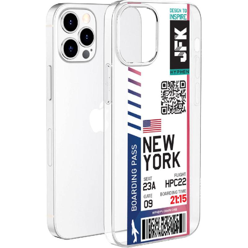 HYPHEN Graphik (New York) Back Cover Mobile Case for iPhone 13 Pro