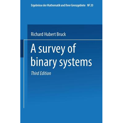 A Survey of Binary Systems Bruck, Richard Hubert - Jarir.com KSA