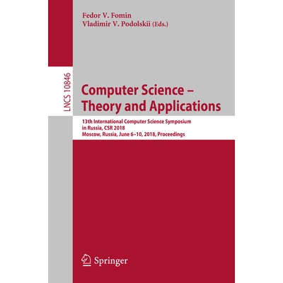 Computer Science - Theory and Applications : 13th International ...