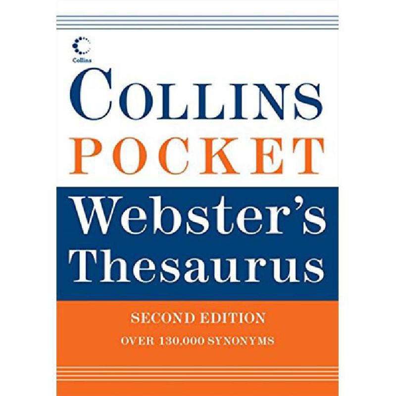Collins Pocket Webster's Thesaurus Collins Language Staffs of Harper ...