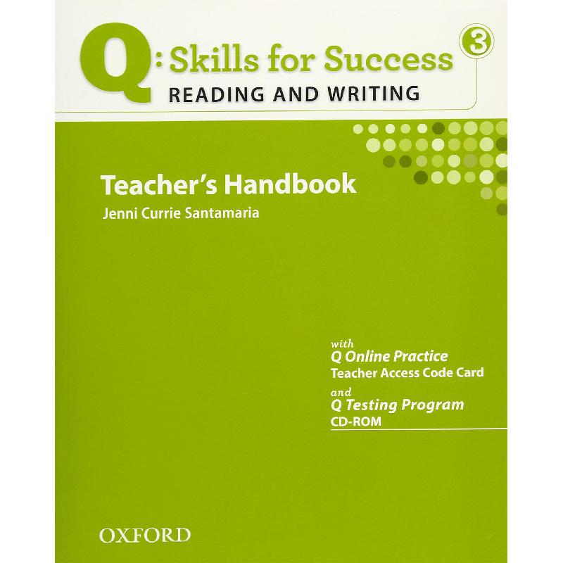 Reading and writing 3 student s book q skills for success jenni