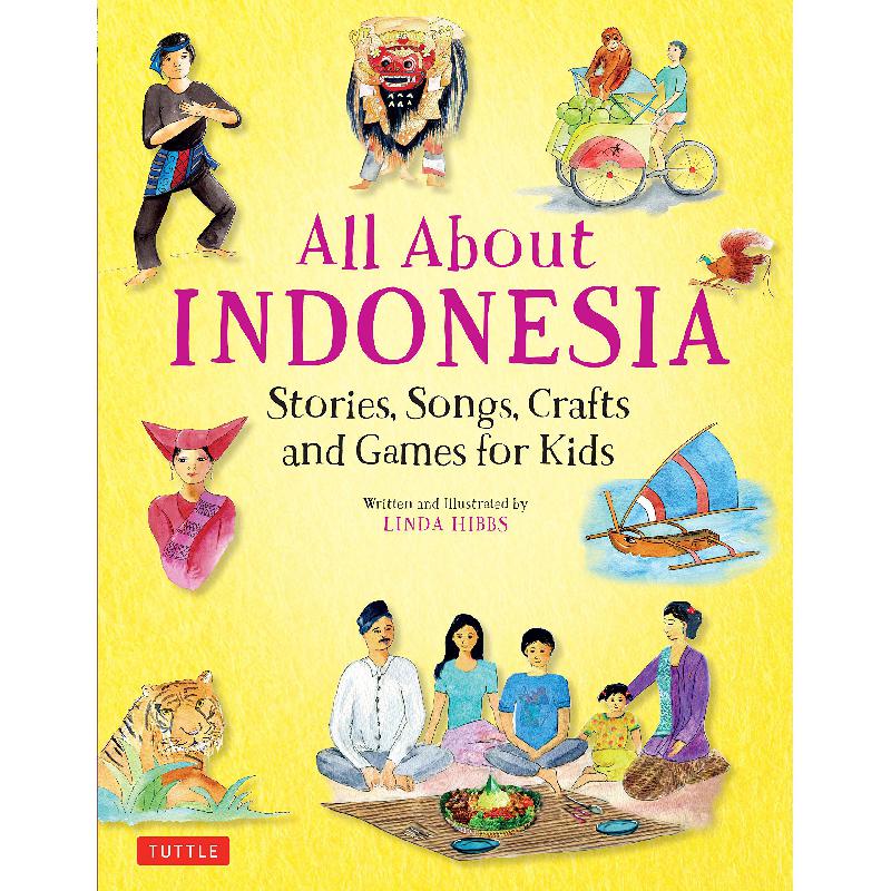 All About Indonesia - Stories | الأطفال | المراجع والموسوعات | الكتب الانجليزية | الشحن الدولي | موسوعات علمية للاطفال (8+)