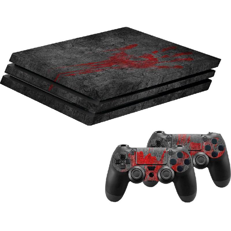 هاما Hama Undead Skin Sticker Console Controller Protective Cover For Playstation 4