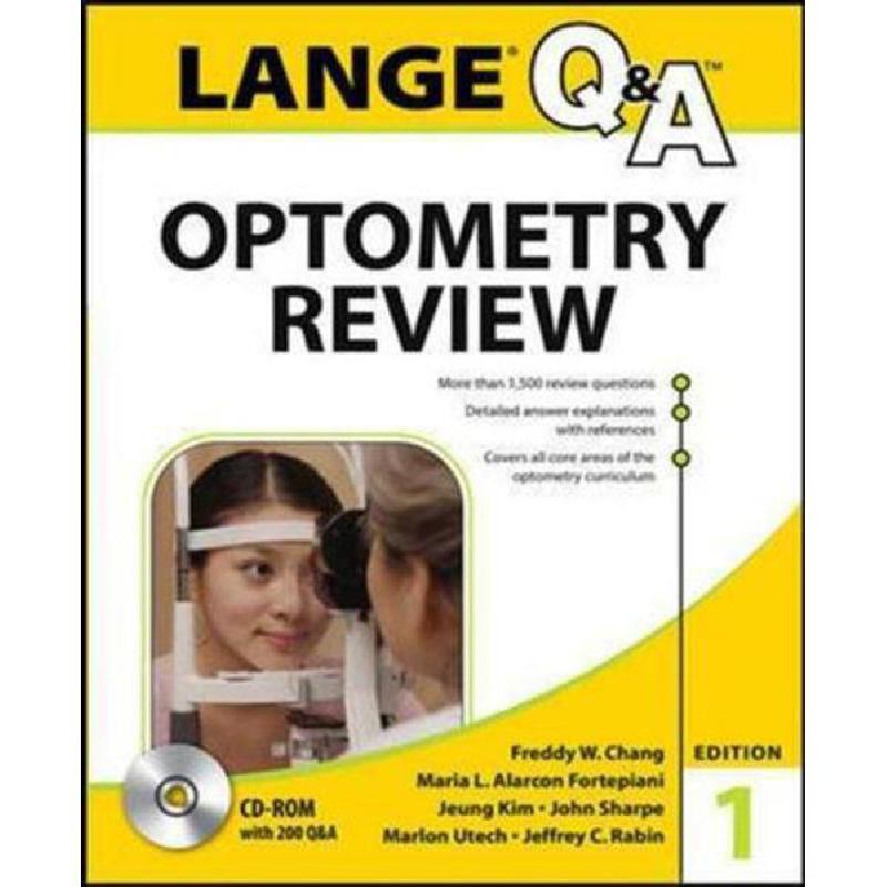 Lange Q&A: Optometry Review | مراجع الاختبارات والشهادات | الشهادات المتخصصة والمهنية | الكتب الانجليزية | أفضل العروض | الشحن الدولي