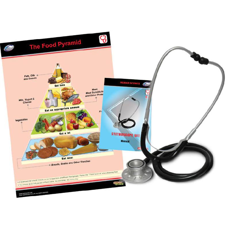 Eastcolight STEM University Stethoscope Set Science Learning Activity Set, English, 8 Years and Above