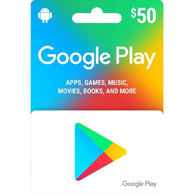 google Google Play Gift Voucher
