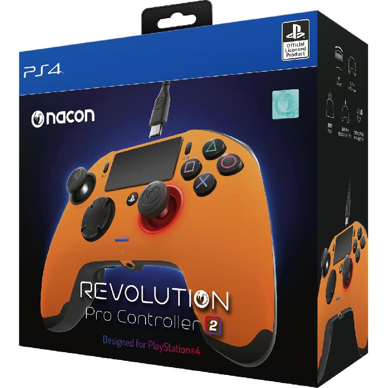 Nacon Revolution Pro 2 Controller Wired Military Green/Orange