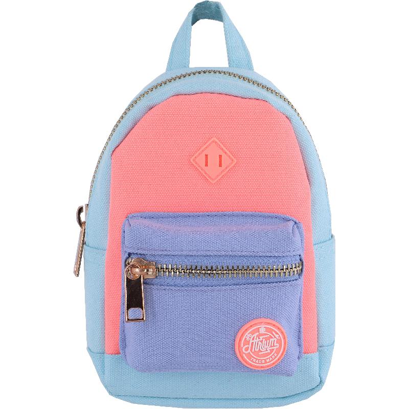 سعر اتريوم Mini Backpack Pouch Keychain ،Coral/Peach/Blue فى السعودية