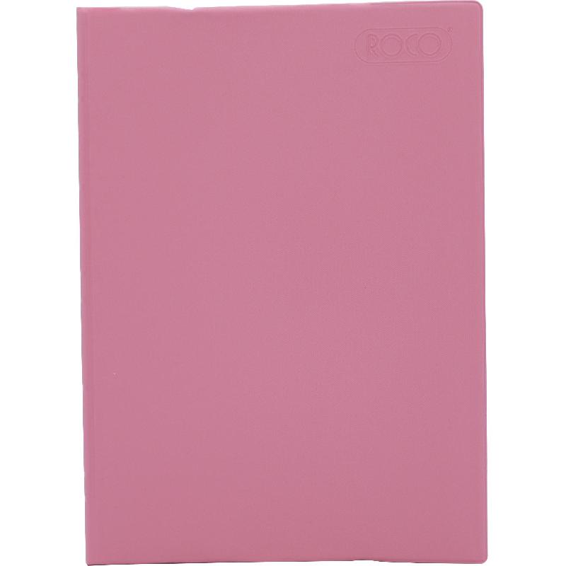 Roco Notebook, B5, 60 Sheets, Lined, Pink