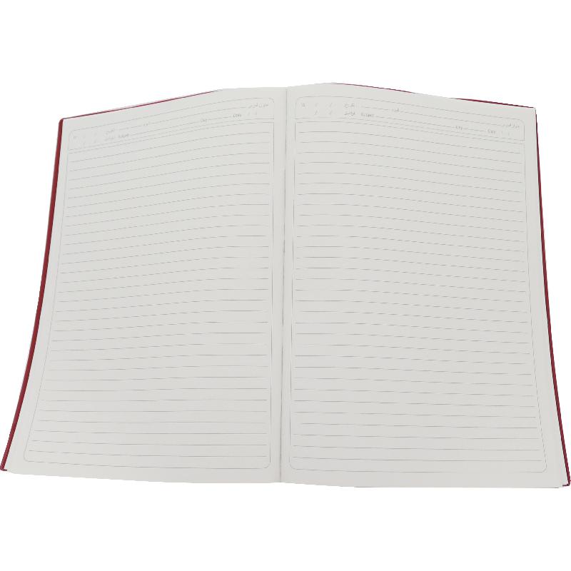 Roco Notebook, A4, 80 Sheets, Lined, Maroon