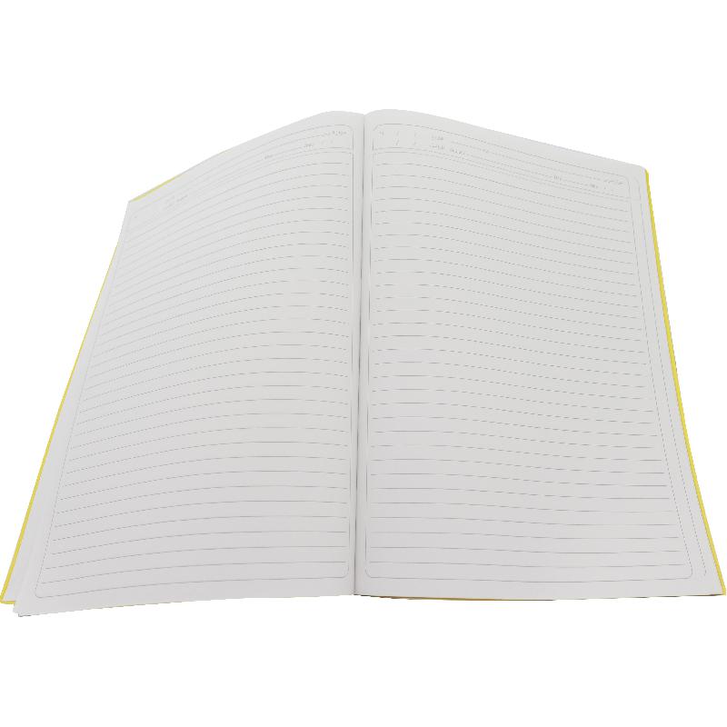 Roco Notebook, A4, 100 Sheets, Lined, Yellow