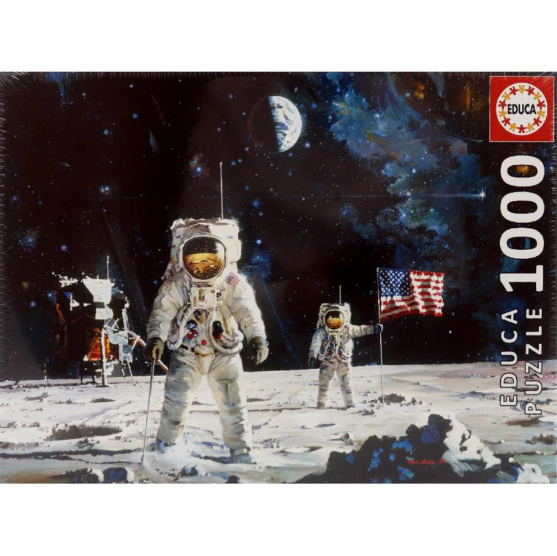 Educa 1000 First Men on The Moon Picture Puzzle | Toys & Kids Learning | Puzzles | Puzzles & Skill Games | Best Deals