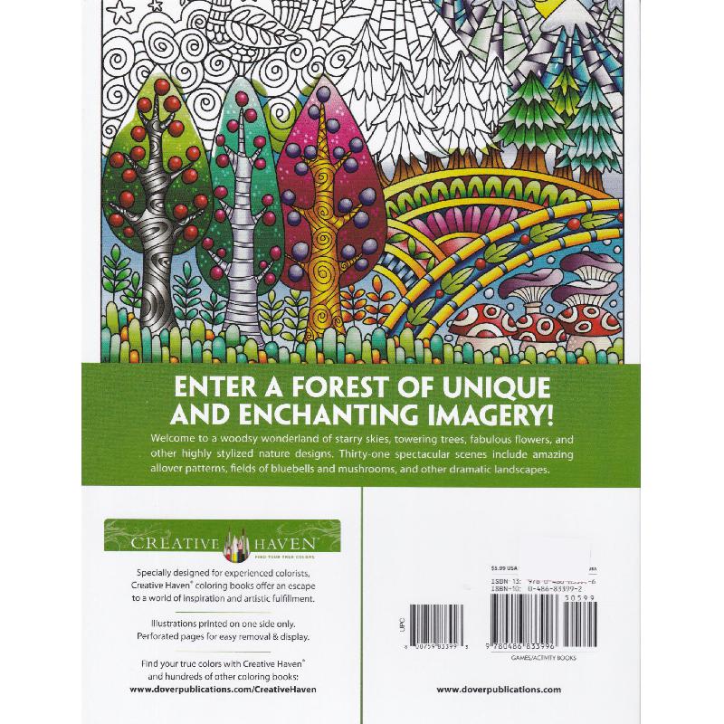 Creative Haven: Entangled Forest - Coloring Book | Coloring Books for Adults | Crafts & Hobbies | English Books | Global Shipping Creative Haven: Entangled Forest - Coloring Book | Coloring Books for Adults | Crafts & Hobbies | English Books | Global Shipping