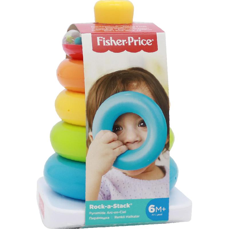 FisherPrice RockaStack Preschool Learning Activity Set Below 1 Year