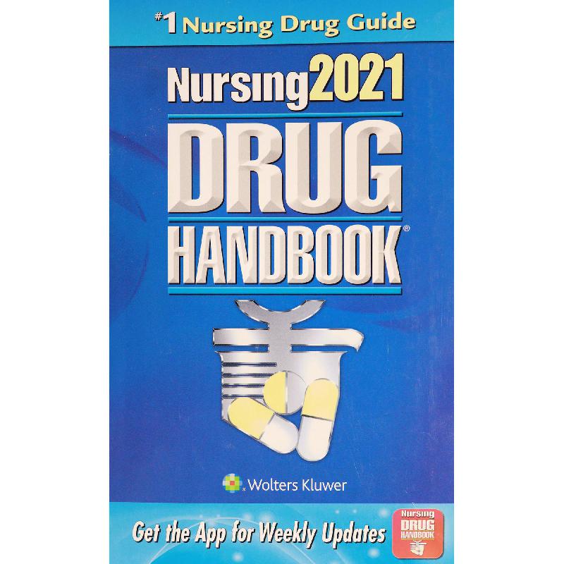 Nursing 2021 Drug Handbook | الكتب الطبية | التمريض | الكتب الانجليزية | الشحن الدولي | عروض التصفية