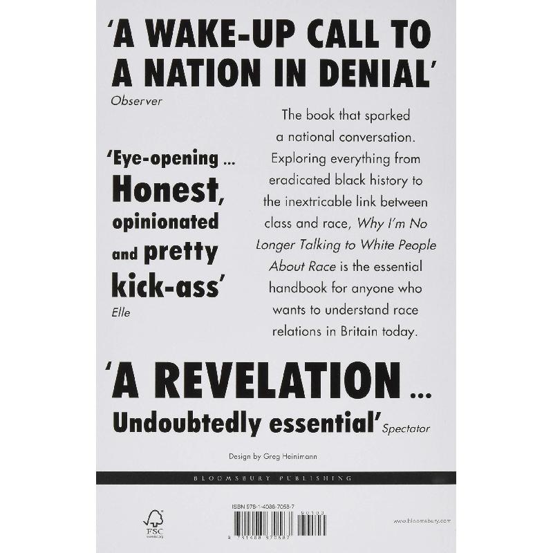 Why Im No Longer Talking To White People About Race - Includes New Chapter | القصة والرواية | الكتب الانجليزية | الشحن الدولي Why Im No Longer Talking To White People About Race - Includes New Chapter | القصة والرواية | الكتب الانجليزية | الشحن الدولي