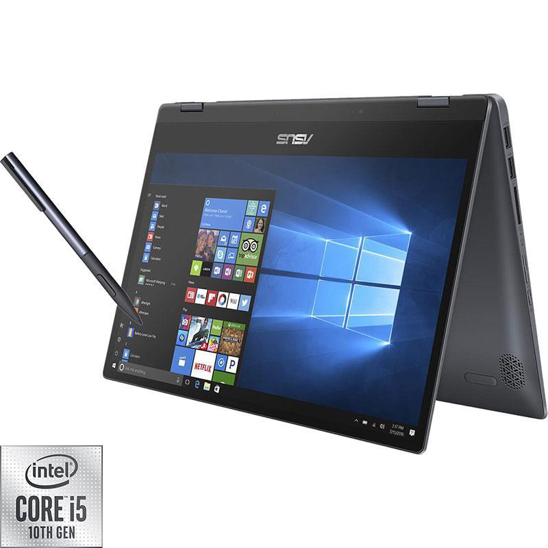 Asus TP412FA 2in1 Laptop Convertible Intel Core i510210U (10th Gen) 14" 4 GB RAM Windows 10