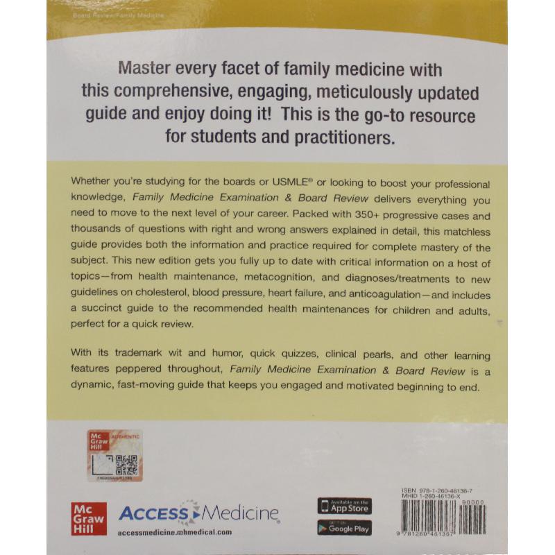 Graber and Wilbur: Family Medicine | مراجع الاختبارات والشهادات | الشهادات المتخصصة والمهنية | الكتب الانجليزية | الشحن الدولي Graber and Wilbur: Family Medicine | مراجع الاختبارات والشهادات | الشهادات المتخصصة والمهنية | الكتب الانجليزية | الشحن الدولي