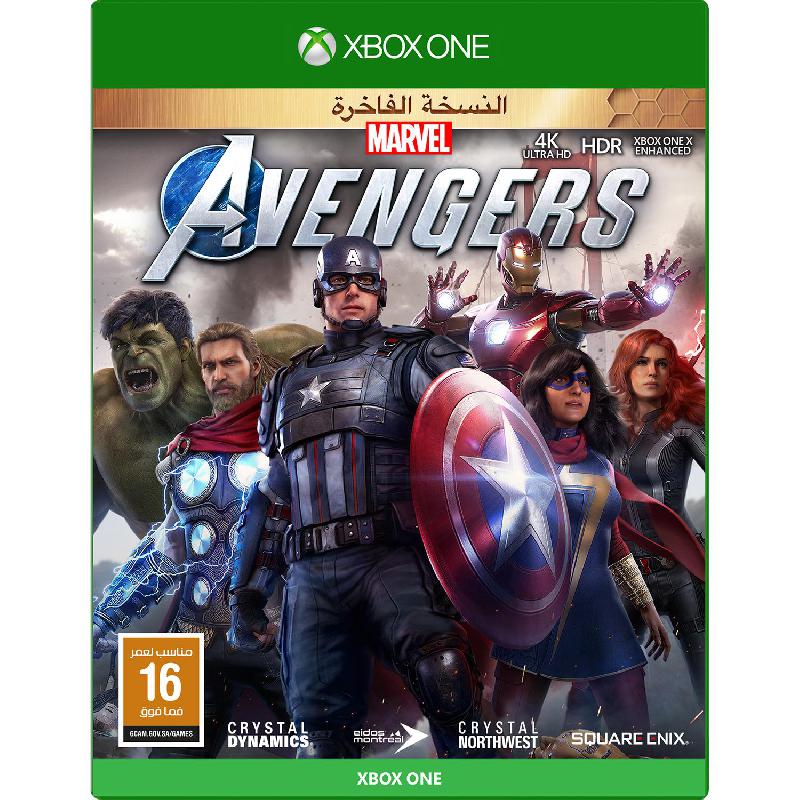 Marvel's Avengers Deluxe Edition Xbox One (Games) Bluray Disc Square