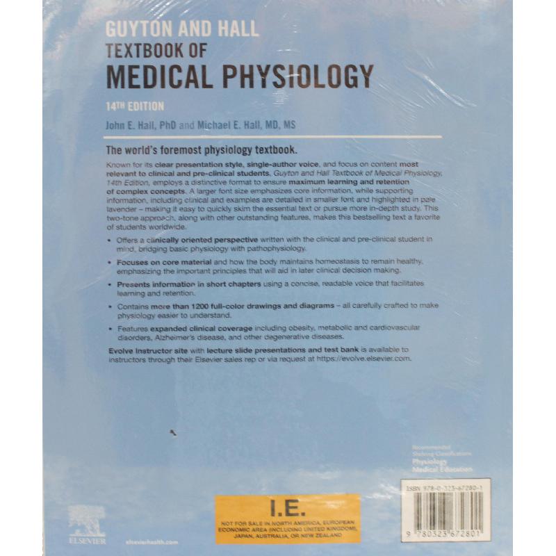 洋書 Medical Physiology Textbook of Medical Physiology, 14th
