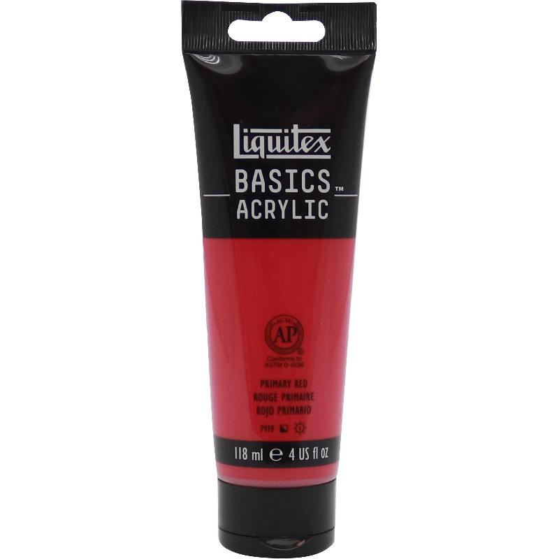 Liquitex Basics Acrylic Paint Primary Red Jarir Bookstore KSA