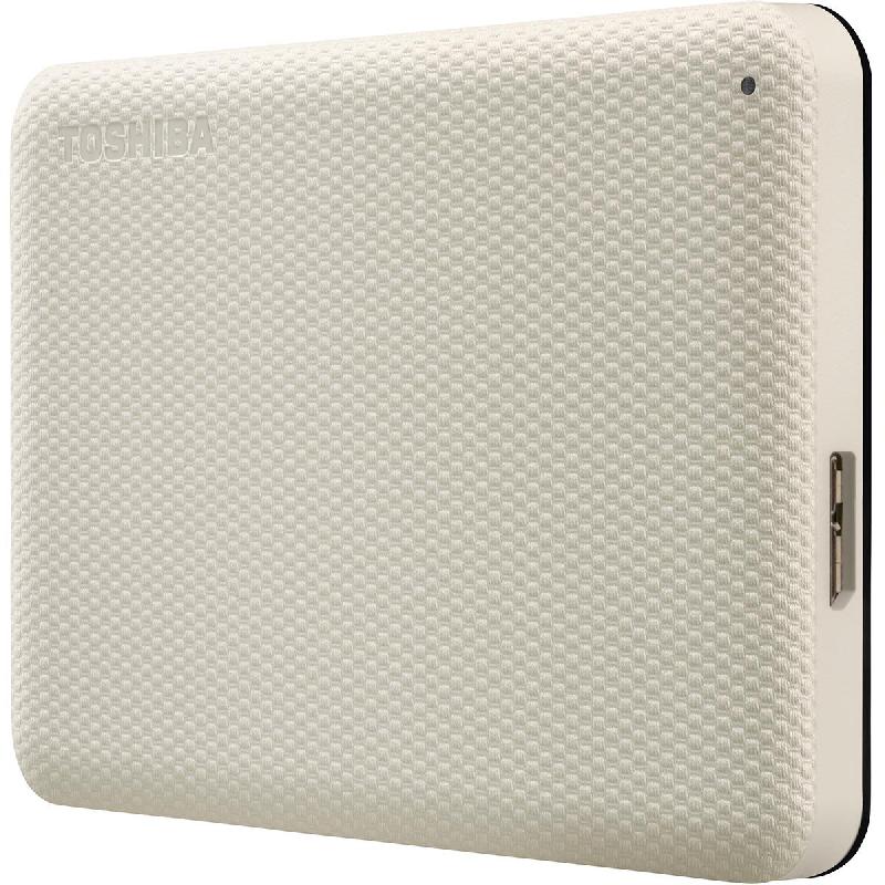 Toshiba Canvio Advance Portable Hard Disk Drive, 1 TB, Beige