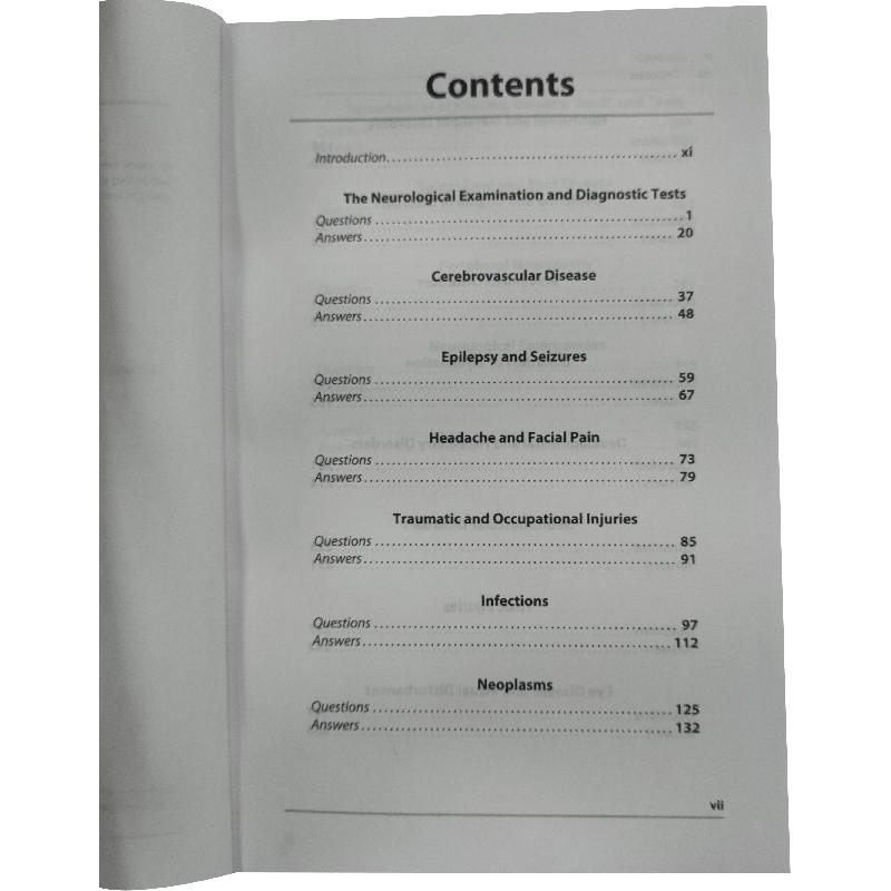 PreTest: Neurology | مراجع الاختبارات والشهادات | الشهادات المتخصصة والمهنية | الكتب الانجليزية | الشحن الدولي PreTest: Neurology | مراجع الاختبارات والشهادات | الشهادات المتخصصة والمهنية | الكتب الانجليزية | الشحن الدولي