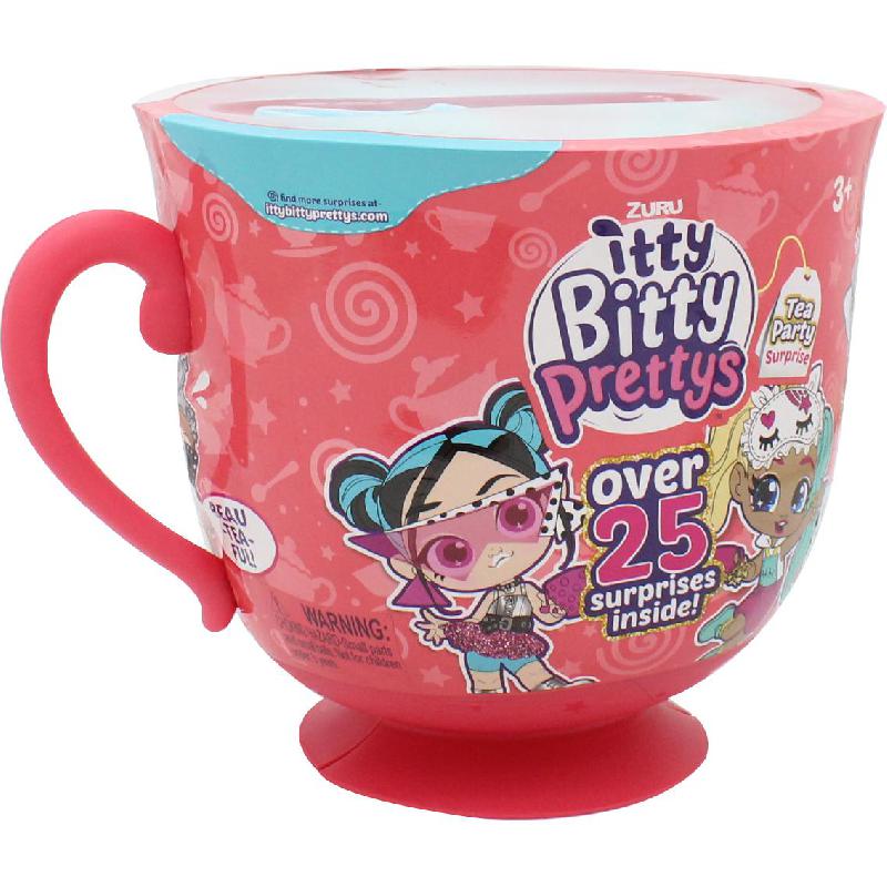 Zuru Itty Bitty Prettys Tea Party Surprise Toy Collectible Pink Jarir