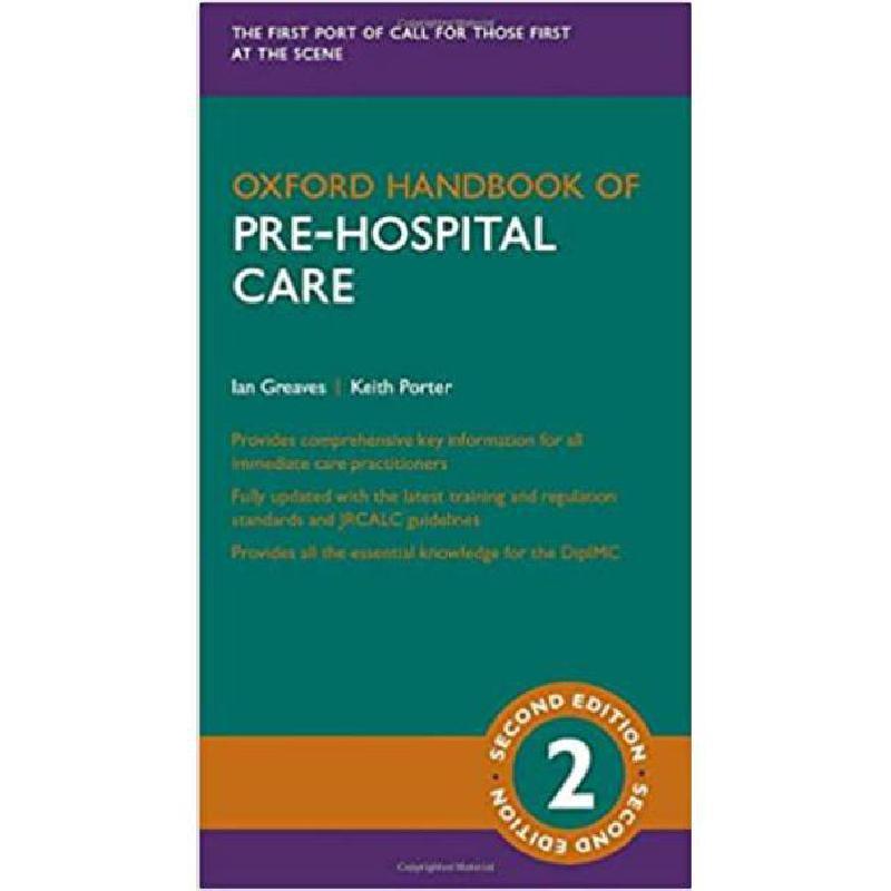 Oxford Handbook of Pre-Hospital Care | Medical Books | Intensive Care | English Books | Global Shipping