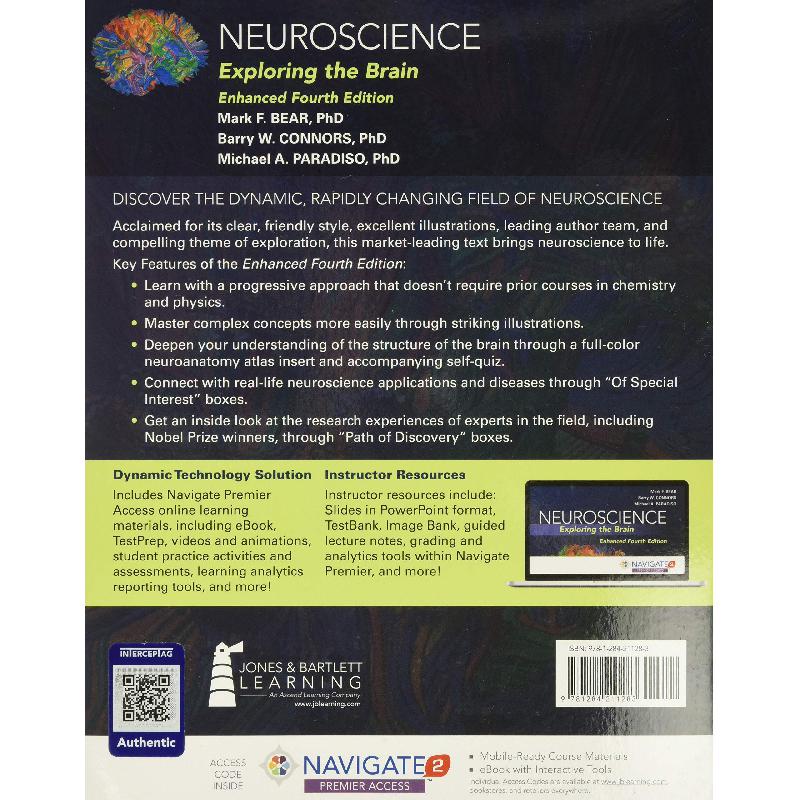 Neuroscience Exploring The Brain, Enhanced 4th Edition Mark Bear