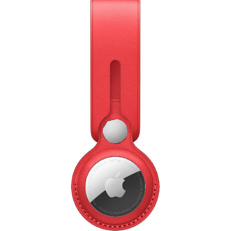 Apple AirTag Loop Item Locator Accessory, for (Apple) AirTag, Red