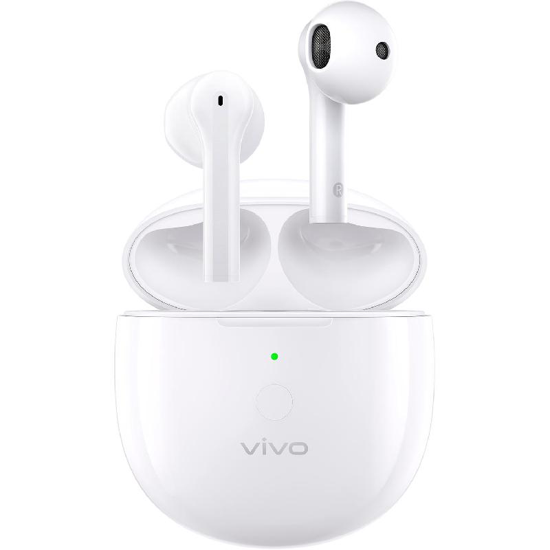 vivo TWS Neo Earbuds Bluetooth Moonlight White Jarir Bookstore KSA