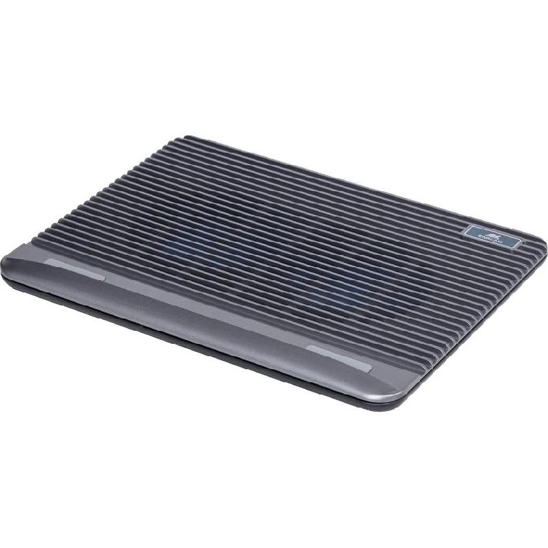Rivacase Rivacase 15 Notebook Stand plastic 15.6 inch Nonslip Feet, Front Anti-skid Arm, 2 Silent Fans