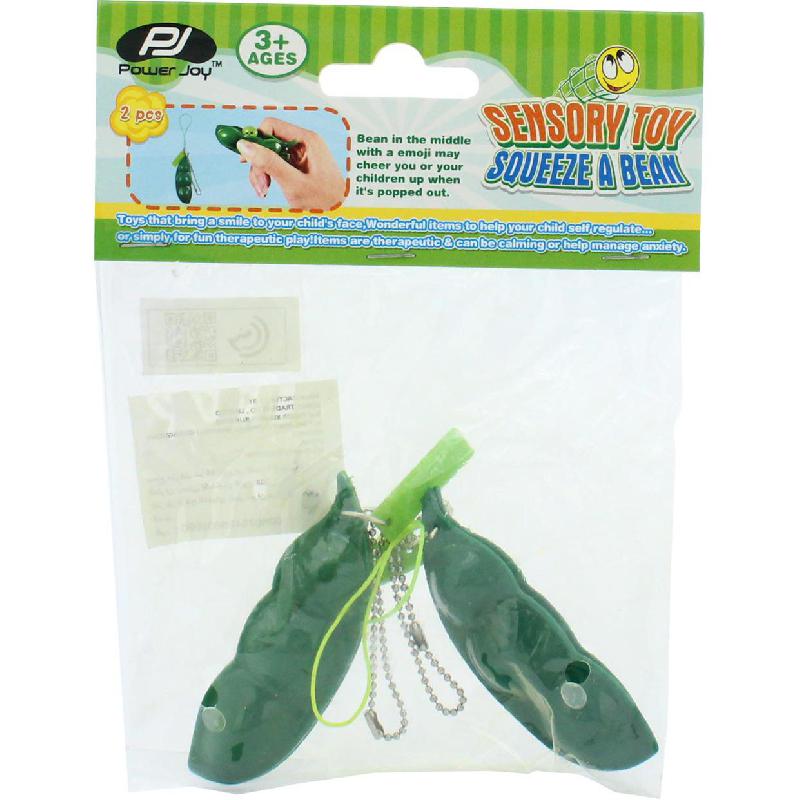 Power Joy Squeeze a Bean, Sensory Fidget Toy Green Jarir Bookstore Qatar