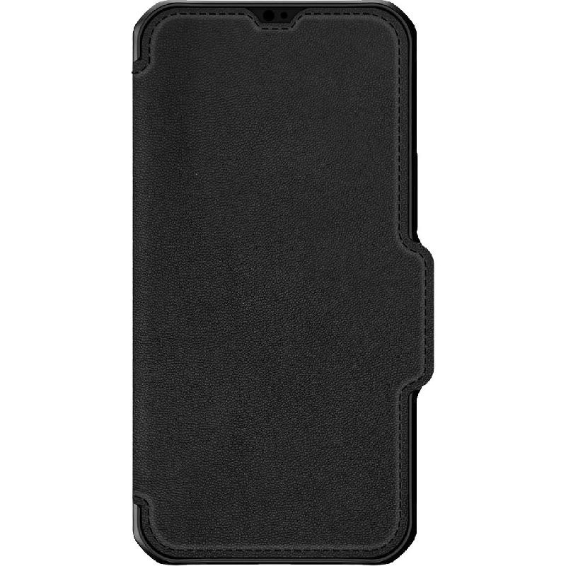 ITskins Hybrid Folio Flip Cover Mobile Case for iPhone 13 Pro Black ITskins