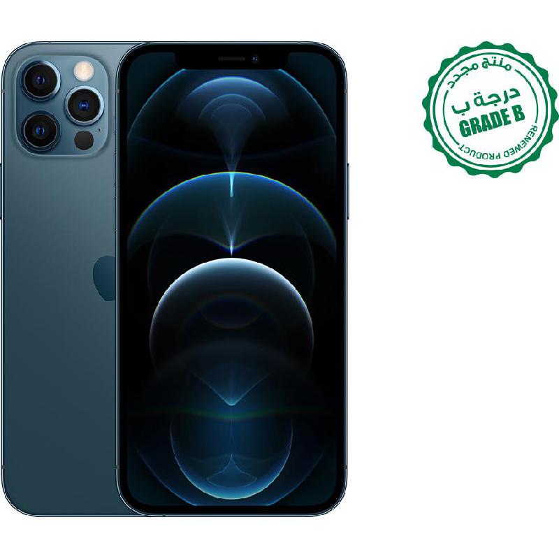 Apple iPhone 12 Pro Pacific Blue Renewed Grade B. Jarir Bookstore KSA