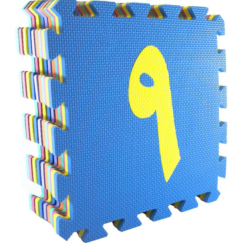 Numbers, Floor Puzzle Mat 10 Pieces Jarir Bookstore KSA