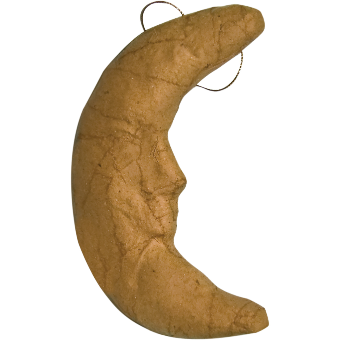 Paper Mache Accent Decor Half moon No Face Unpainted Recycled Paper Paper Mache Accent Decor Half moon No Face Unpainted Recycled Paper
