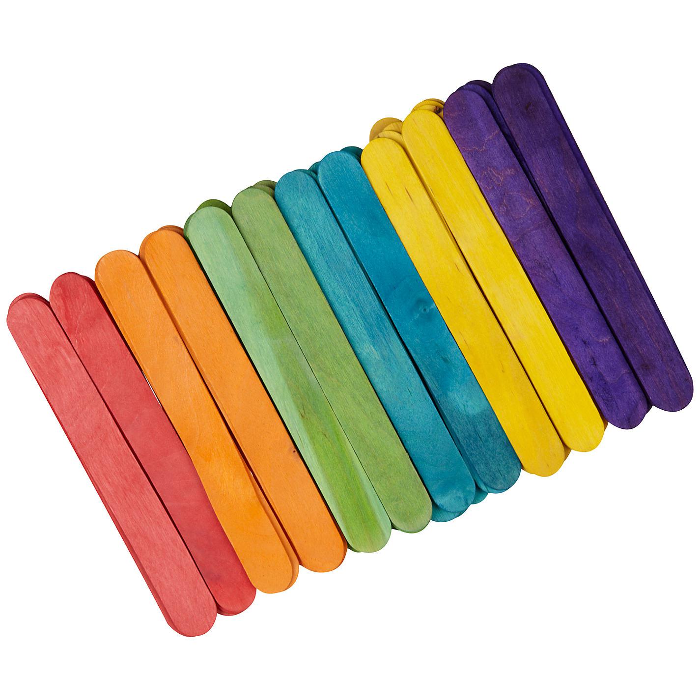 Hygloss Popsicle 4.5" (150 Pieces) Sticks Craft Jarir Bookstore Qatar