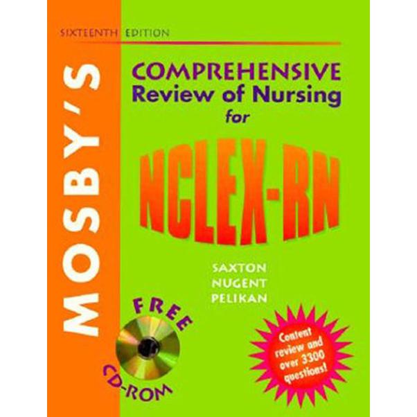 Review of Nursing for The NCLEX, 16th Edition Mosby's Comprehensive