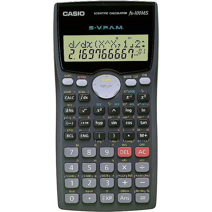 Casio fx-100MS Scientific Calculator | Office Equipment | Calculator, Cash Register & Supplies | Office Supplies | Shop By Grade | Grade 4-6 | Grade 7-9 | Grade 10-12 | University