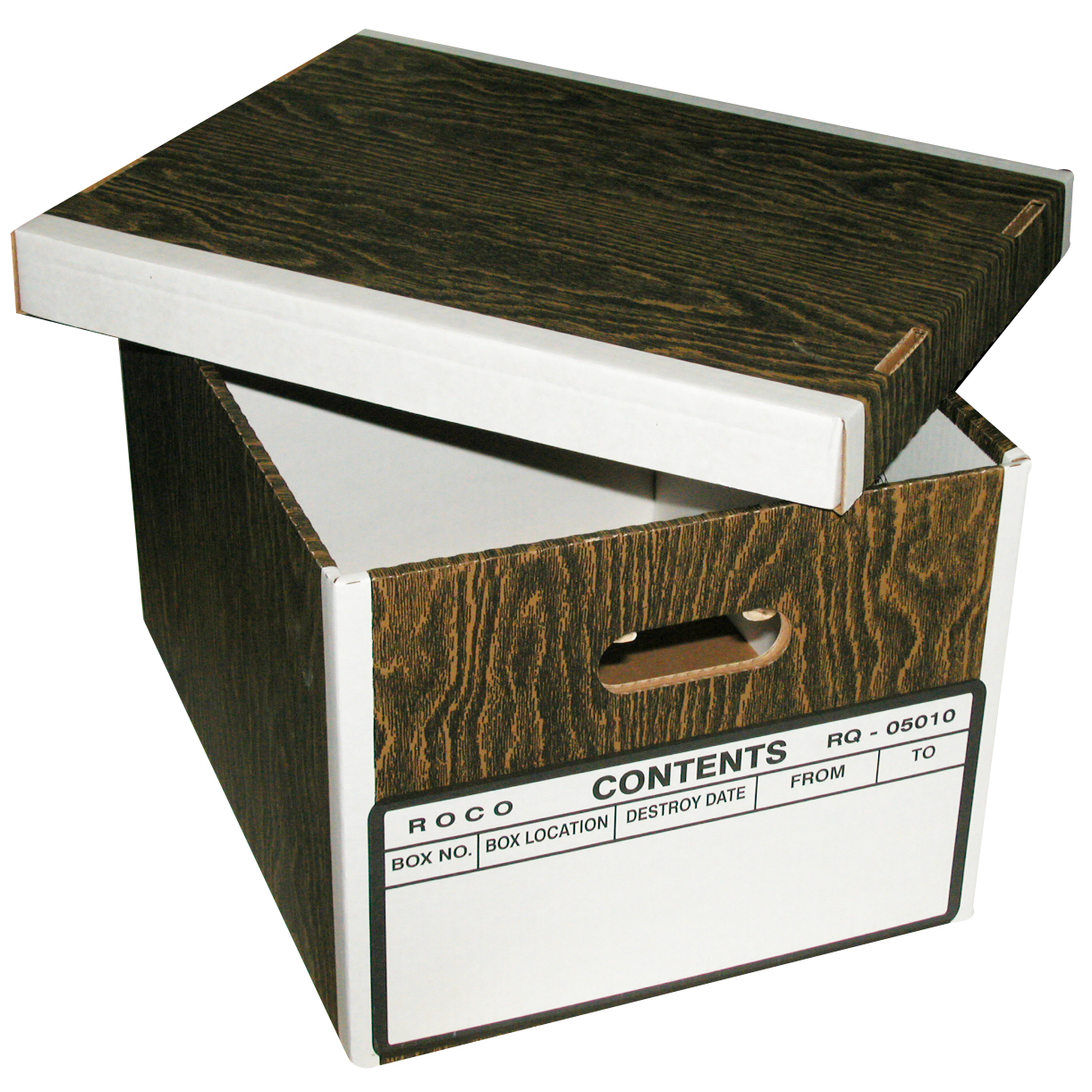 A4 Roco Box Roco Archive Box A4/F4/Letter/Legal Corrugated Cardboard - Jarir ...
