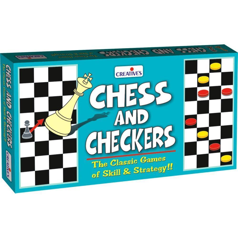 Creatives Chess & Checkers Strategy Game English Online at Jarir ...