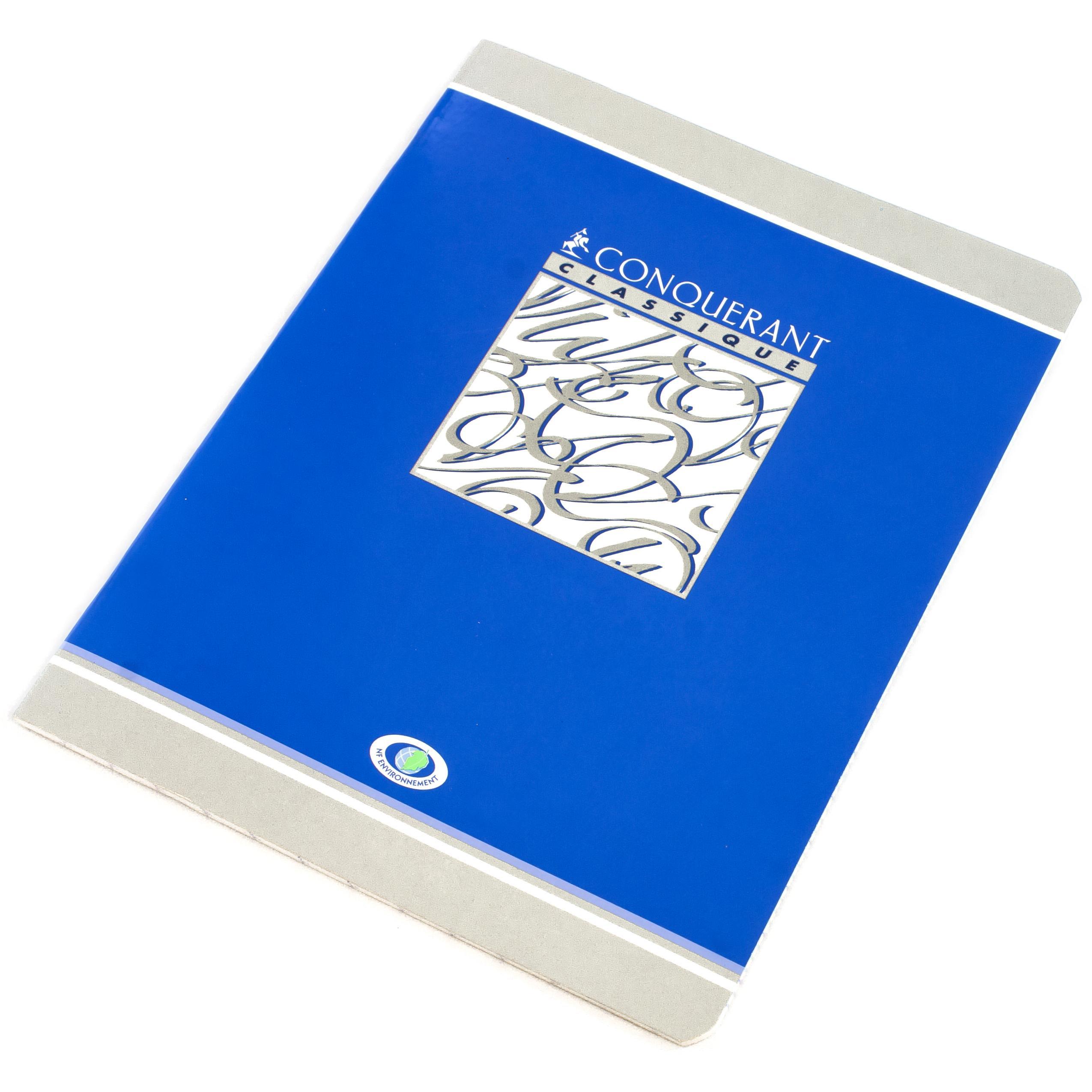 Conquerant Classique Notebook (Seyes) | Notebooks | School Supplies | French Notebook & Papers