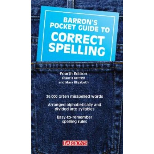 Pocket Guide to Correct Spelling Barron's Pocket Guides Francis