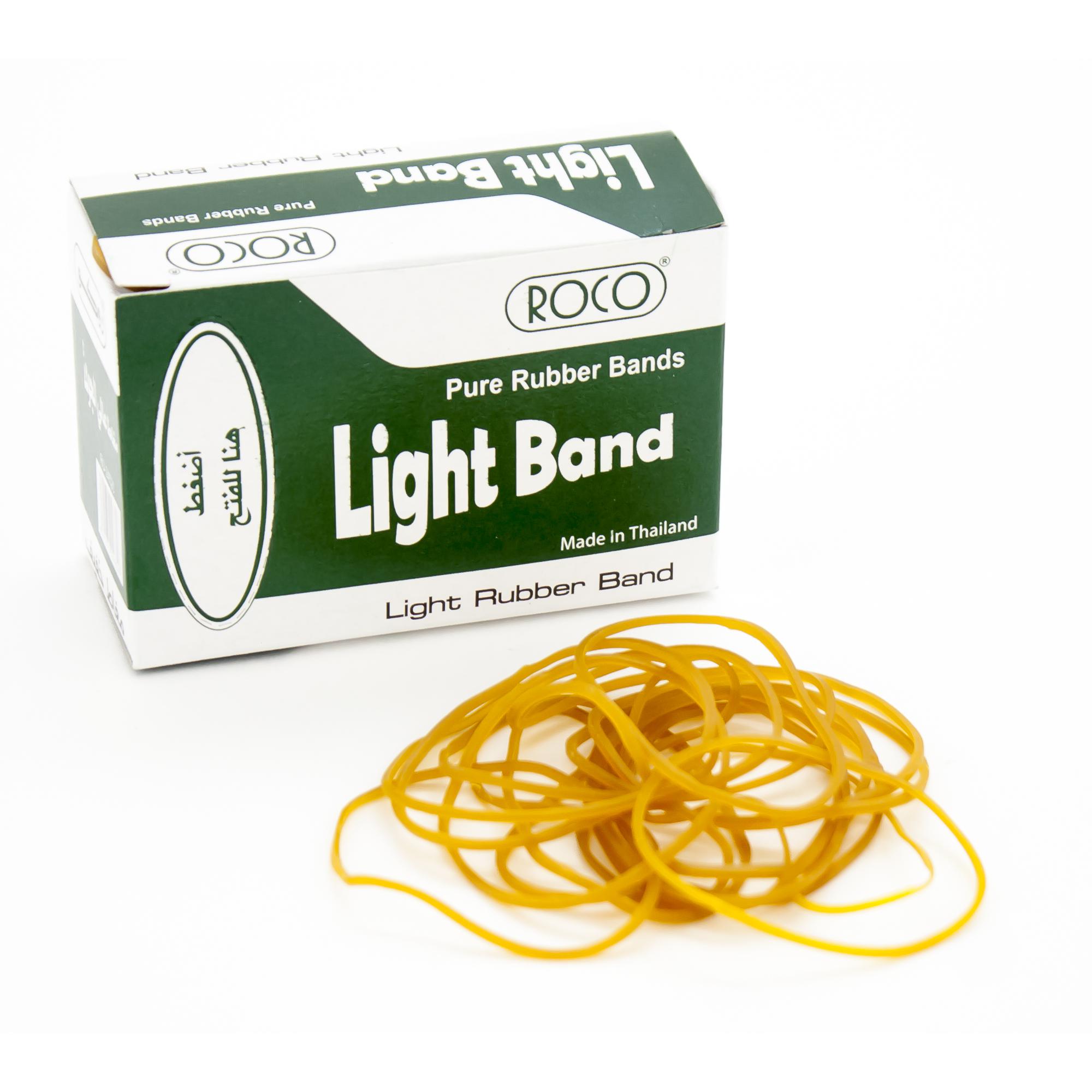 Roco Light Rubber Bands | Basic Office Supplies | Office Supplies | Rubber Bands