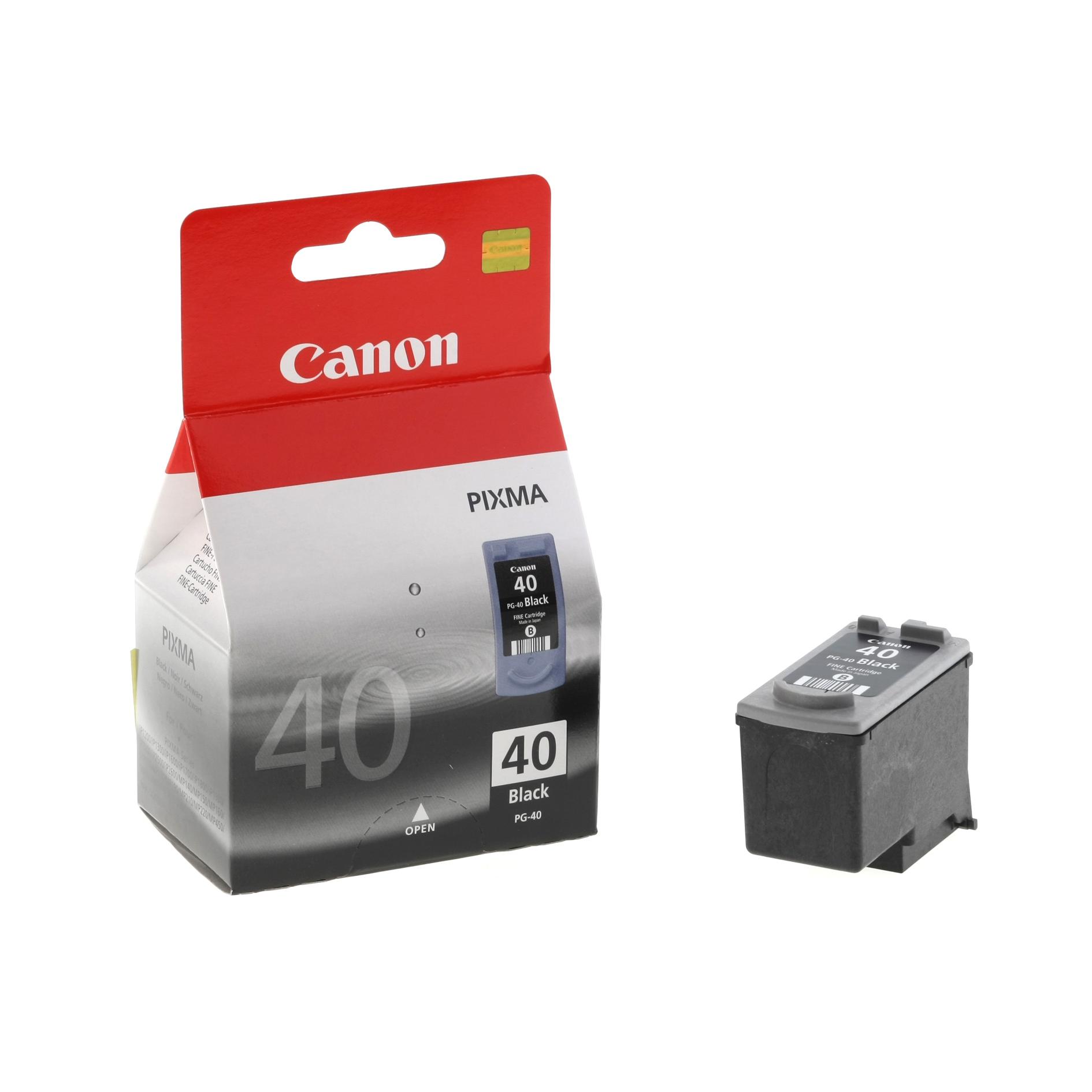 Canon PG40 Inkjet Cartridge Black Jarir Bookstore Qatar