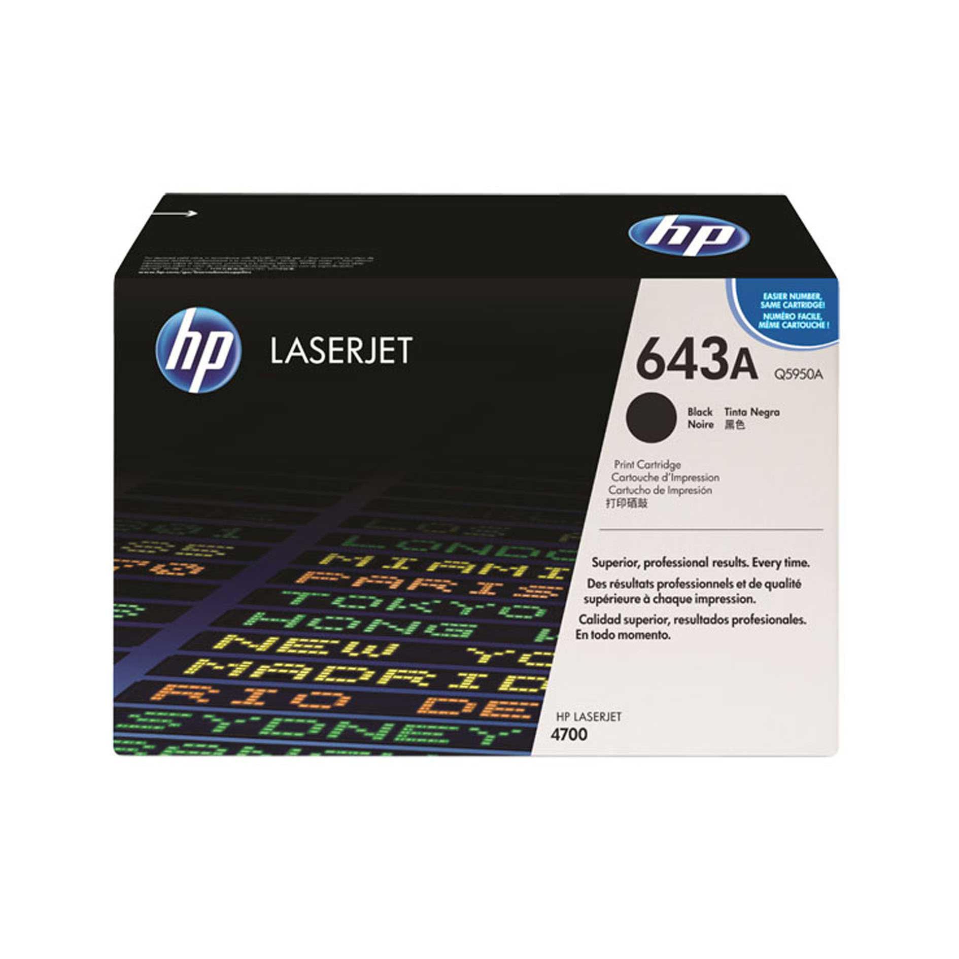 hp Hp 643a black