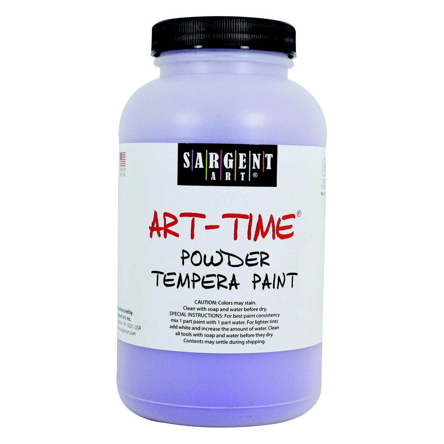 Time Powder سارجينت Art Art-Time Powder Paint تيمبيرا بنفسجي - مكتبة جرير السعودية